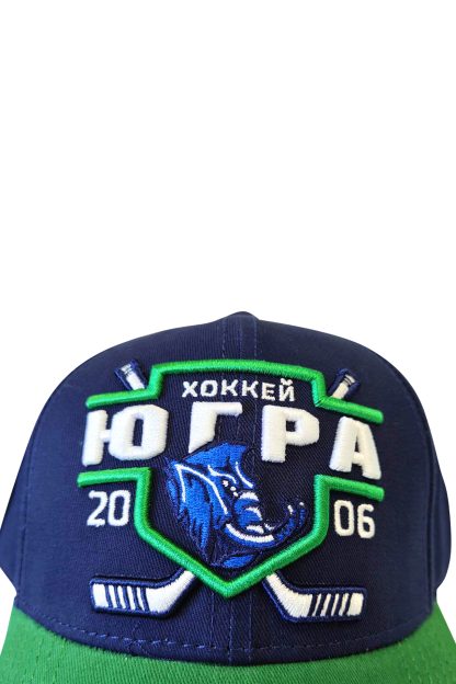 13337 Бейсболка ХК Югра, син.-зелен., 55-58 (TM ATRIBUTIKA&CLUB), шт — изображение 3